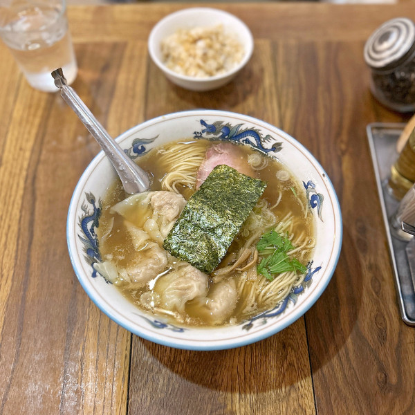 「ワンタンメン」@松波ラーメン店の写真