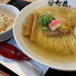 鯛塩らぁ麺　味玉　鯛めし