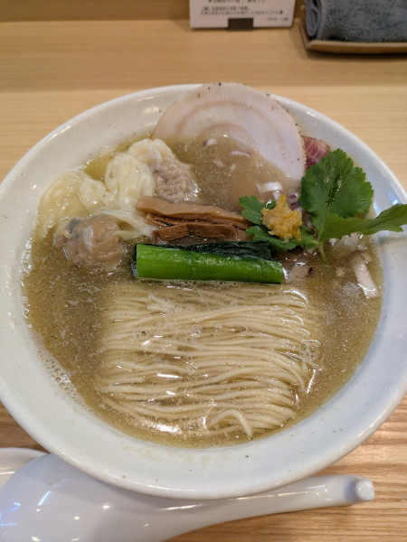 「柚子塩」@中華そば うお静の写真