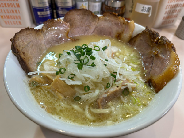 「鶏白湯・塩・チャーシュー」@麺処 大木の写真