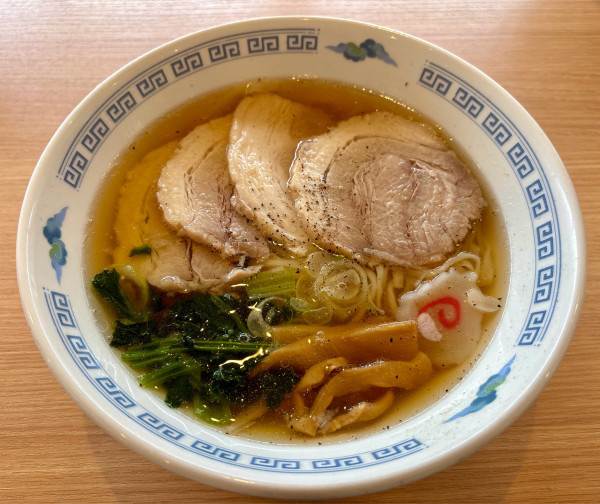 「チャーシューメン」@足利フラワーパーク テイクアウトコーナーの写真