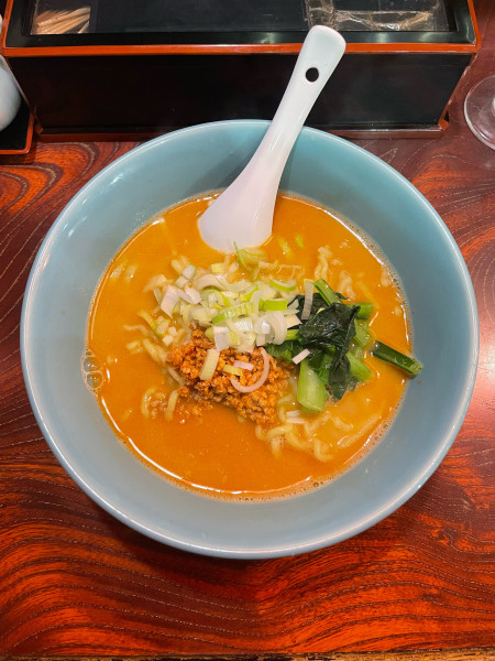 「担担麺(650円)」@九九菜館の写真