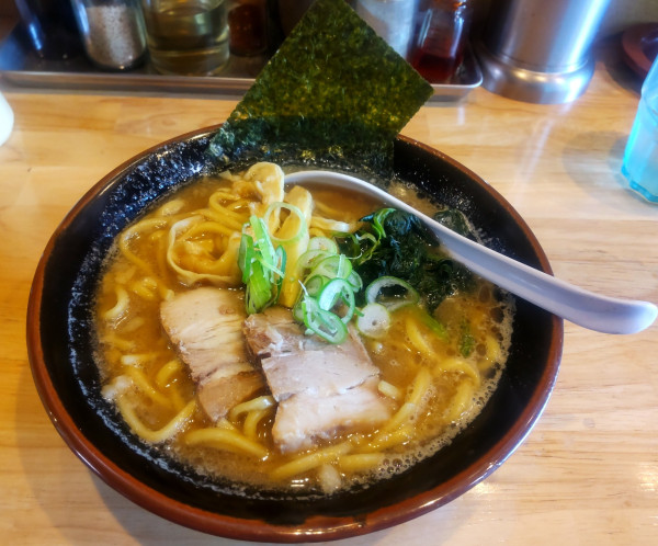 「正油ラーメン850円」@麺や 笑味寿の写真