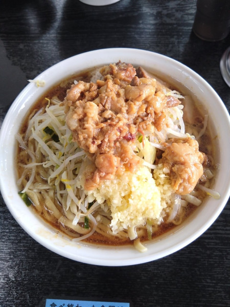 「小ラーメン（ヤサイスクナメニンニクアブラ）」@ラーメン二郎 柏店の写真