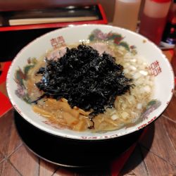 背脂煮干しらーめん¥1130