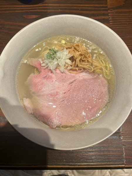 「潮そば＋和え玉 貝」@大磯 海そばの写真