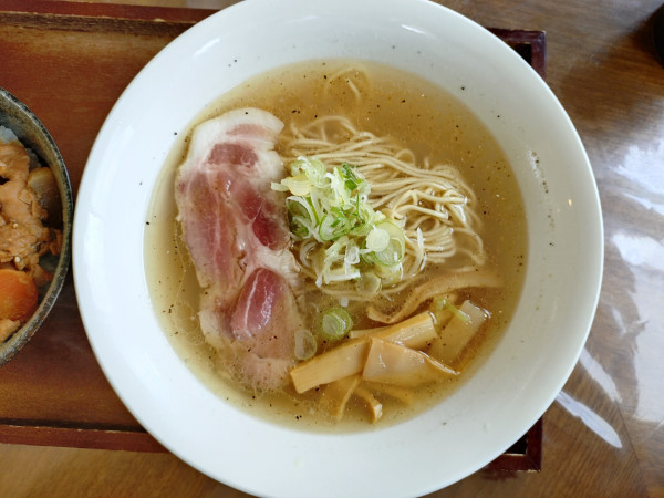 「塩めん」@鶏哲の写真