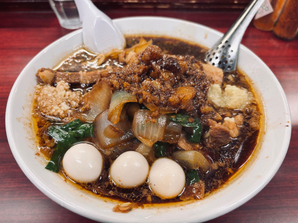 「スタ満そば＋まさお」@元祖スタミナ満点らーめん すず鬼の写真