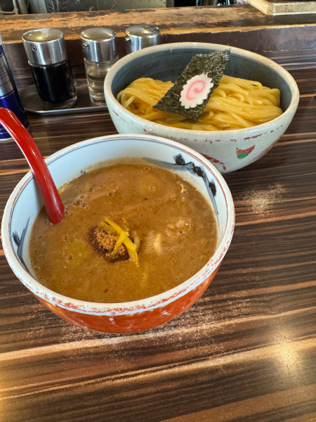 「つけそば 赤」@中華そば 螢の写真