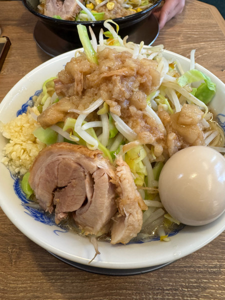 「ラーメン  味玉」@ジャンクガレッジ 東大宮店の写真