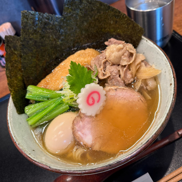 「特製中華蕎麦」@中華蕎麦 きつねの写真