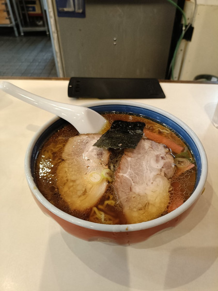 「支那そば(チャーシュートッピング)」@蓬来軒 本店の写真