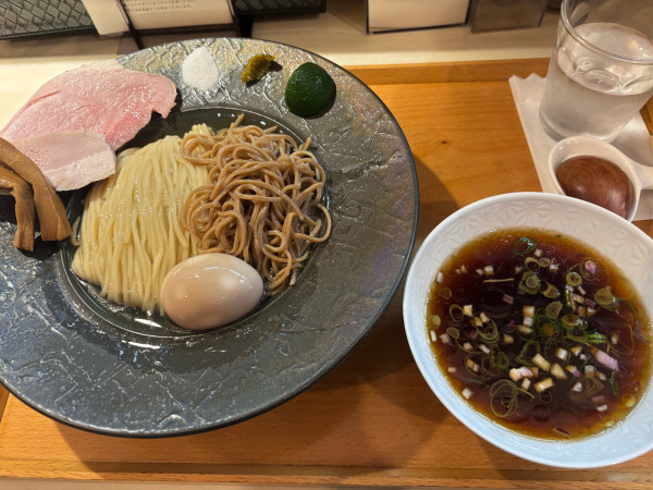 「味玉昆布水つけ麺」@Sagamihara 欅の写真