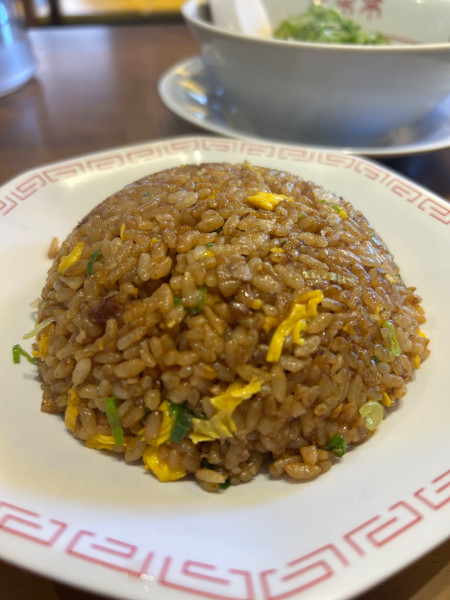 「チャーハン定食の半チャーハン」@来来亭 各務原店の写真
