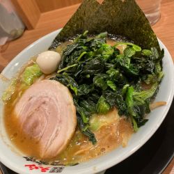 味噌ラーメン＋ほうれん草