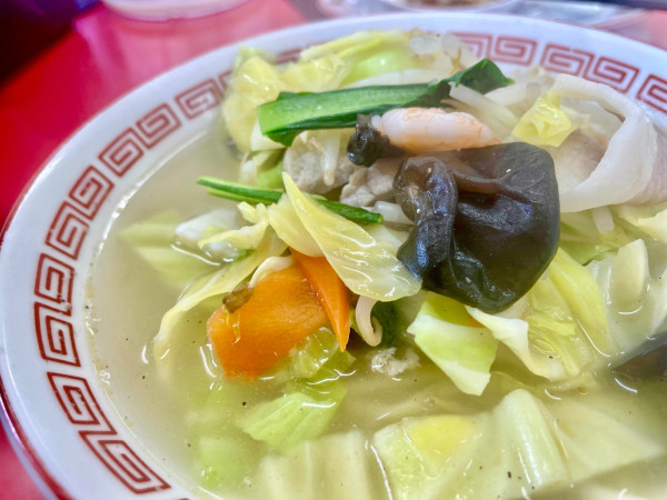 「野菜タンメン ＋ 元祖焼餃子」@大阪王将 武蔵野緑町栄楽店の写真