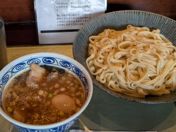 「繁田式もりそば」@つけ麺 繁田の写真