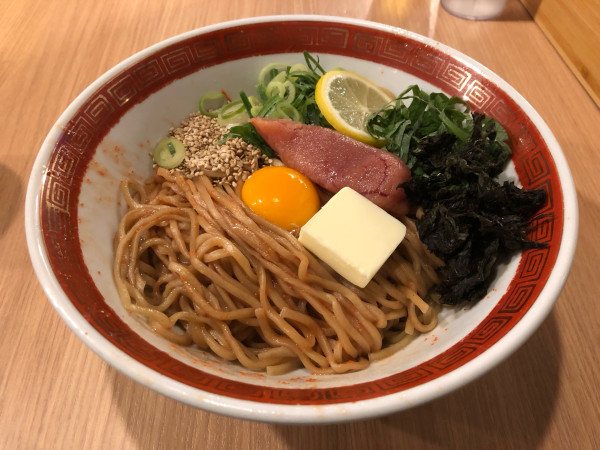「明太子のまぜそば」@オリオン食堂の写真
