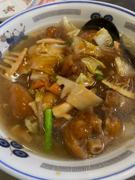 「豚足ラーメン」@中国料理 鳳翔の写真