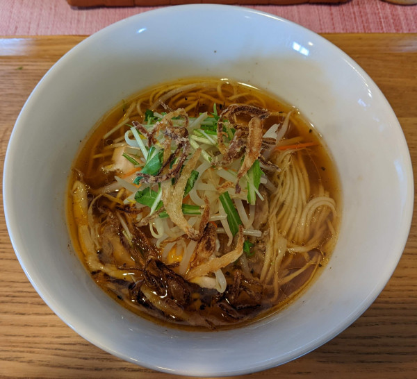 「【限定】ケイジャンスパイスポークヌードル 1,000円」@中華蕎麦 はざまの写真