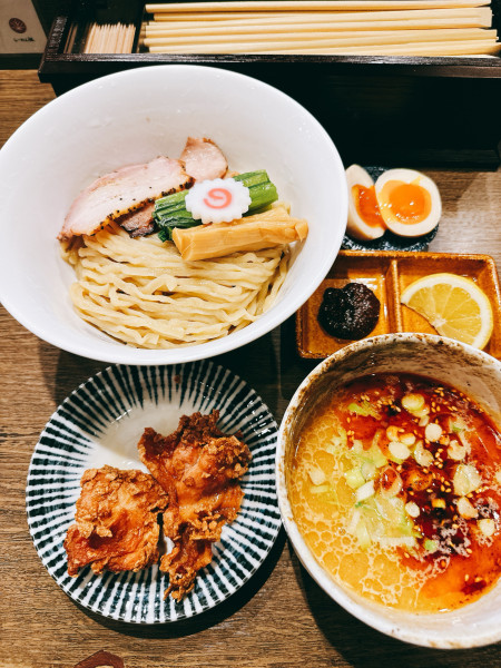 「味噌つけめん」@らーめん楓の写真