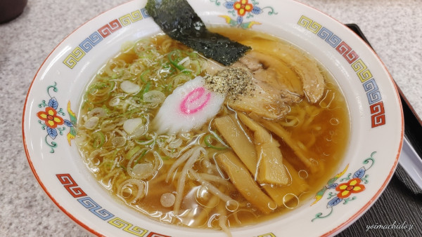 「ラーメン」@小黒川パーキングエリア 下り フードコートの写真