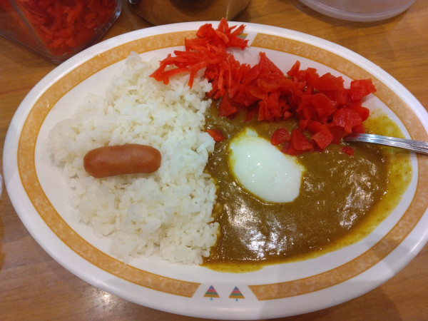 「朝カレーB520円選択辛口」@カレーショップ C&C 新宿本店の写真