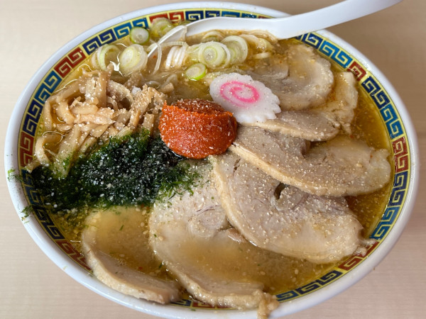 「辛みそチャーシューめん（大盛）」@支那そば メンフジミ 前橋時沢本店の写真