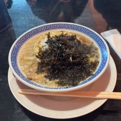 背脂中華バラ海苔