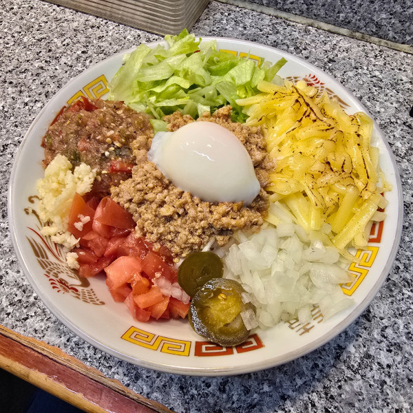 「冷やしメキシカンタコ麺」@麺屋 有希の写真