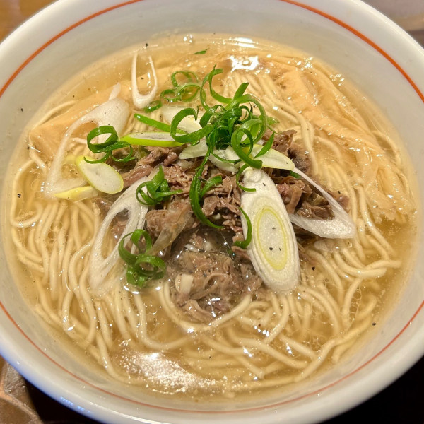 「【限定】牛介 塩」@特級鶏蕎麦 龍介 土浦学園通り店の写真