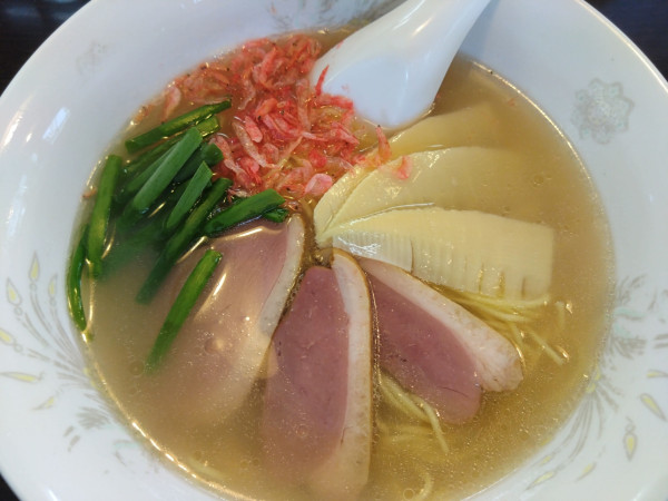 「塩ラーメン（春）」@らーめん 竜屋の写真