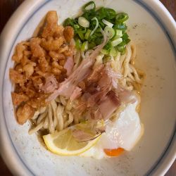 油うどん並盛850円