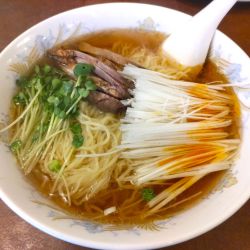 ネギそば 1000円 (大盛り +100円)