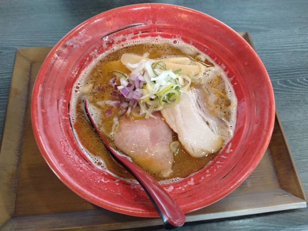「伊勢海老らぁ麺¥1030-」@貝出汁らぁ麺 しらかしの写真
