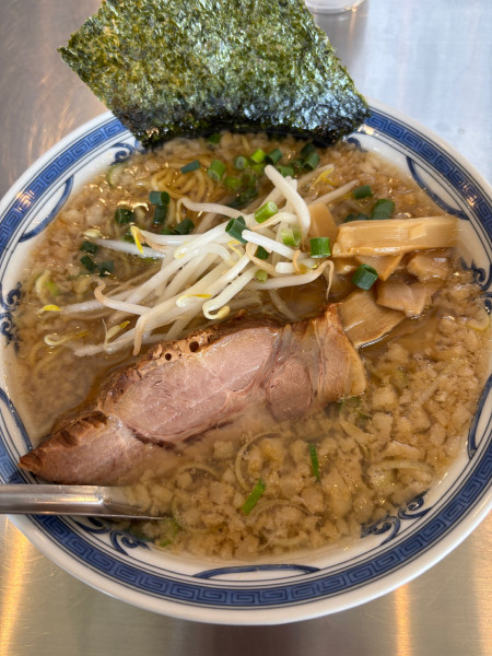 「黒潮ラーメン➕背脂多め」@黒潮拉麺の写真