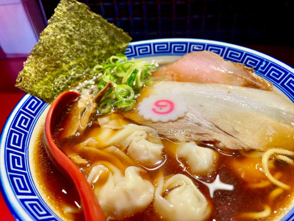 「醤油ワンタン麺」@風は南からの写真