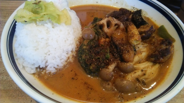 「チキン野菜カレー 1300円」@カレーライス専門店 ブラザーの写真