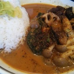 チキン野菜カレー 1300円