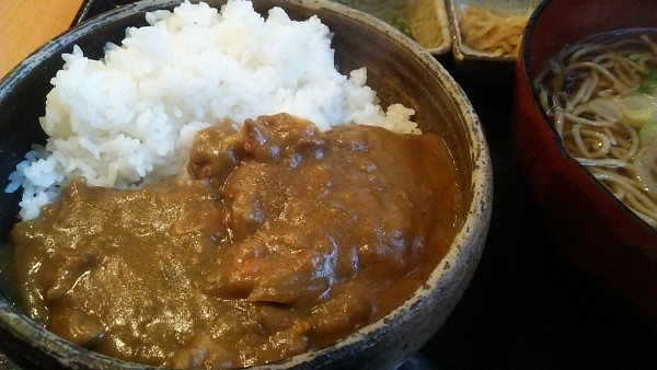 「ミニカレーライスセット 850円」@しなのの写真