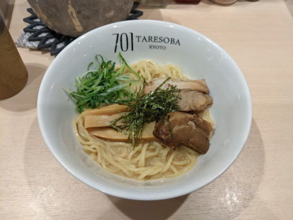 「冷やしTARESOBA（からしだれ）」@701 TARESOBA KYOTOの写真