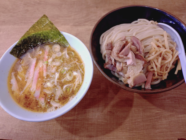 「（店舗限定）創業つけめん（小盛）　７９０円」@舎鈴 丸の内店の写真