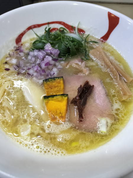 「こく塩1000円」@麺や 魁星の写真