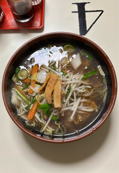「野菜ラーメン（550）」@タブチの写真