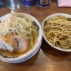 大ラーメン＋つけ麺変更