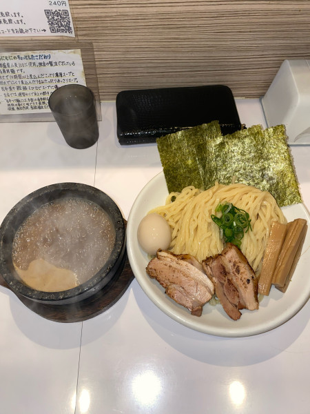 「辛刺激つけ麺全部入り大盛り1辛¥1,200円」@ぶっと麺 しゃにむにの写真