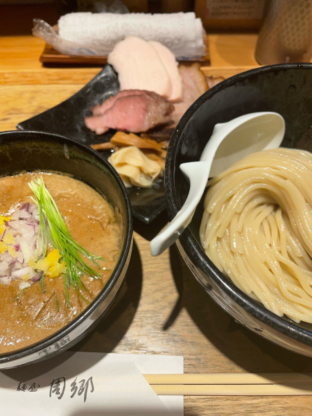 「焼豚つけ麺 大」@麺屋 周郷 新橋店の写真
