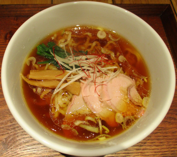 「手打ち中華そば　900円」@らー麺 福久朗の写真