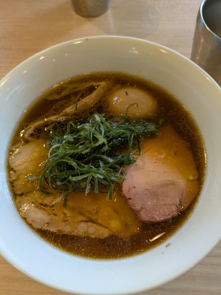 「味玉醤油」@中村麺三郎商店の写真