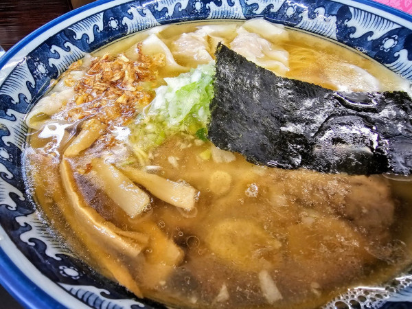 「塩ワンタンメン」@麺処 ら塾の写真